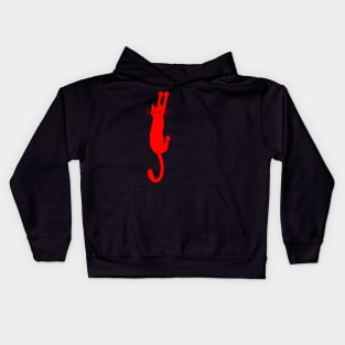 Holding on (Red) Kids Hoodie